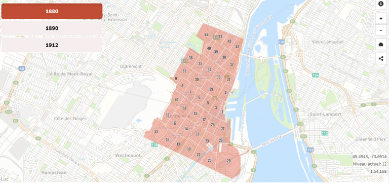 Carte postale vntage Montréal Québec Canada over sze - Etsy France